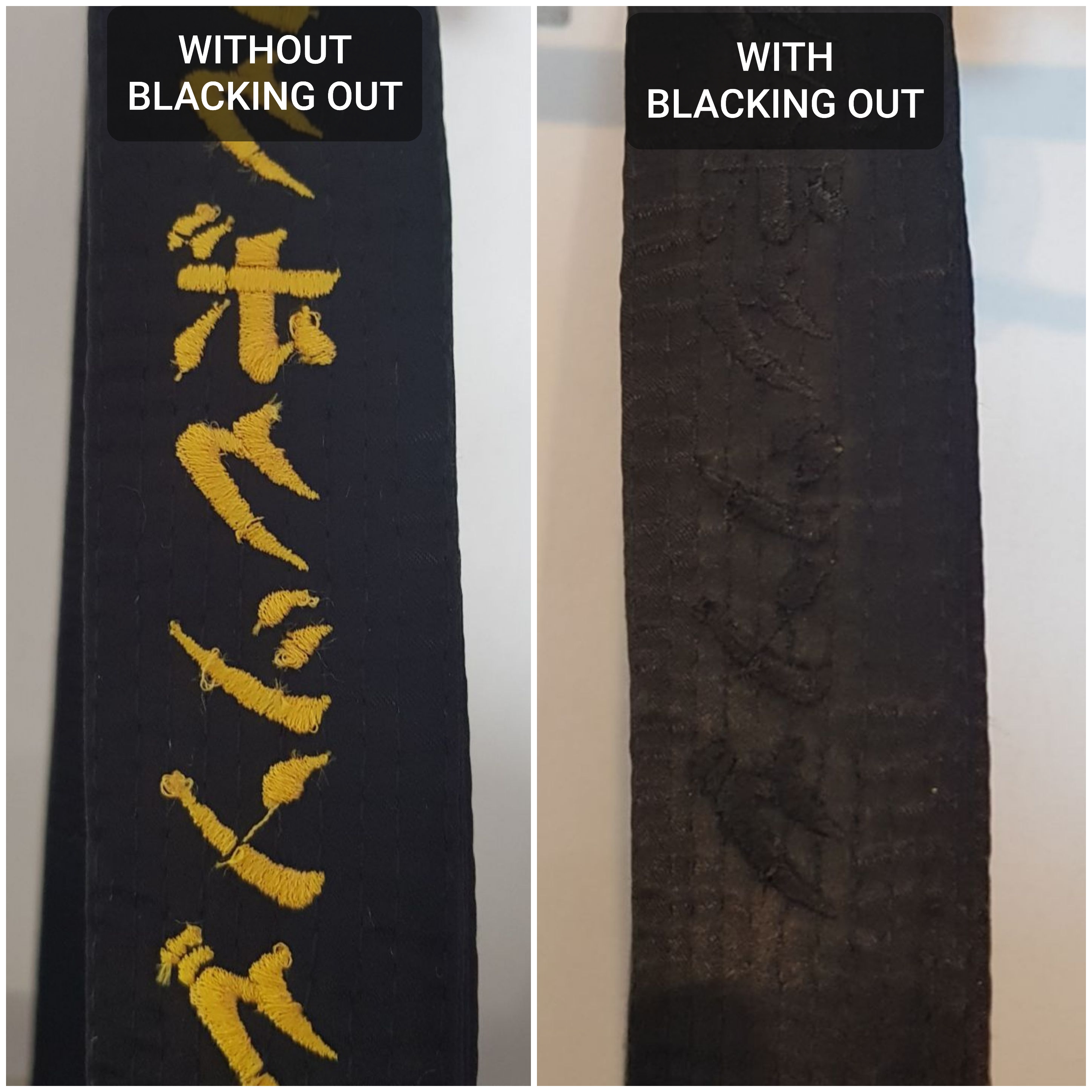 Details about   2nd Dan Bars Karate Black Belt SATIN With Gold 2 Dan Embroidery 320cm Long 